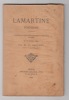 Lamartine posthume, conférence faite aux facultés catholiques de Lyon, le 15 janvier 1892 . Léotard, E.