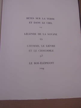 BETES SUR LA TERRE ET DANS LE CIEL - burins de Robert CAMI . DEMAISON A. -