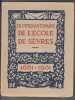 Le cinquantenaire de l'&eacute;cole de S&egrave;vres - 1881 - 1931 . Collectif
