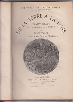 De la terre à la lune (trajet direct en 97 heures 20 minutes) - Autour de la lune. . Verne, Jules