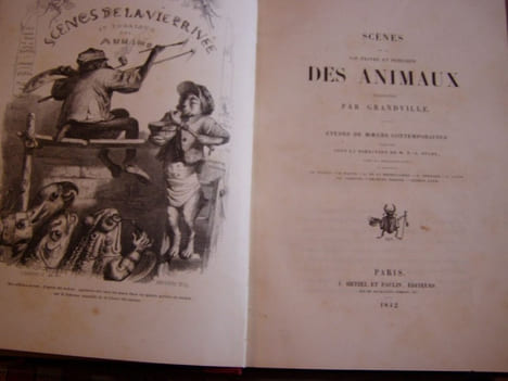 Scènes de la vie privée et publique des animaux. Etudes de Moeurs contemporaines publiées sous la direction de P.J. STAHL avec la collaboration de ...