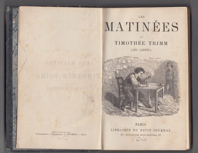 Les matinées de Timothée Trimm,illustrées par Henry de Montaut,