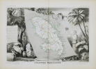 Carte : DEPARTEMENT DE LA  MARTINIQUE (colonies Françaises de l'Amérique). LEVASSEUR V.