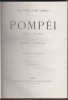 POMPEI  : histoire -vie privée - vie publique - PALERME & SYRACUSE. DIEHL C / THEDENAT H.