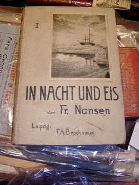 IN NACHT UND EIS - DIE NORWEGISCHE POLAREXPEDITION 1893-1896 mit einem beitrag von Kapitan SVERDRUP-207 abbildungen,8 chromotafeln und 4 karten- . ...