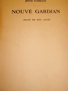 Nouve Gardian. Image de Léo Lelée