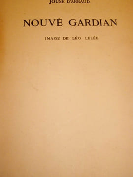 Nouve Gardian. Image de Léo Lelée. ARBAUD (Jouse d').[ LELEE (L.) ].