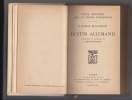DESTIN ALLEMAND traduction et introduction de J. Benoist-Méchin. EDSCHMID Kasimir 