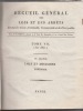 Recueil général des Lois et Arrêts en matière civile, criminelle, commerciale et droit public. Tome VII (An 1807).2e partie. SIREY J.-B.