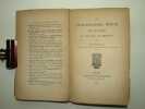 Le Protestantisme libéral. Ses origines, sa nature, sa mission. E.O. REVILLE, Jean