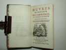 Oeuvres de Monsieur de Campistron, de l'Academie françoise. 3 tomes. Complet.  Campistron, Jean Galbert de