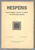 Hespéris. Archives Berbères et bulletin de l'Institut des Hautes-Etudes Marocaines. Tome XXXIV. 3e et 4e trimestres 1947. 