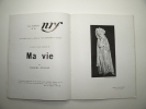 Représentations de Anna Pavlova. Programme  mai1928. Théâtre des Champs-Elysées