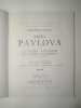 Représentations de Anna Pavlova. Programme  mai1928. Théâtre des Champs-Elysées