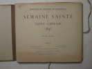 Semaine Sainte de Saint-Gervais 1893. Répertoire des chanteurs de Saint-Gervais