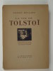 La Vie de Tolstoï.. Rolland Romain