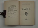 L'Abbé C.. Édition originale. BATAILLE Georges 