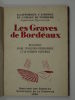 Les Graves de Bordeaux. Relations entre l'évolution pédologique et la vocation culturale. . Lafforgue, Riedel
