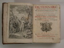 Dictionnaire françois et latin, tiré des auteurs originaux et classiques de l'une et de l'autre langue.. Joubert Joseph