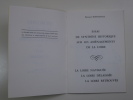 Essai de synthèse historique sur les aménagements de la Loire . Bonneviot Bernard 