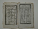 Almanach du département d'Indre et Loire pour l'an XI de la République française. 