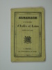 Almanach du département d'Indre-et-Loire pour l'an 1842. 