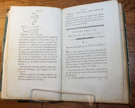 Manuel métrologique du département du Mont-Blanc, ou Instruction appropriée aux anciennes Mesures locales du Mont-Blanc, & propre à faciliter aux ...