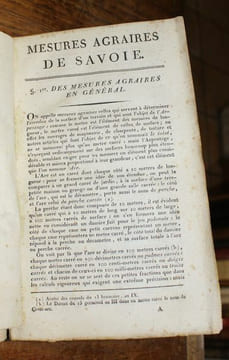 Manuel métrologique du département du Mont-Blanc, ou Instruction appropriée aux anciennes Mesures locales du Mont-Blanc, & propre à faciliter aux ...