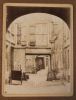 La rue du Hallage à Rouen en 1901.. [PHOTOGRAPHIE]. ROUEN.