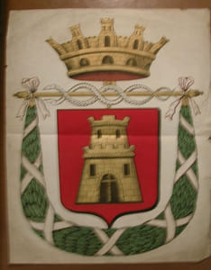 Armoiries de la ville de Caen.