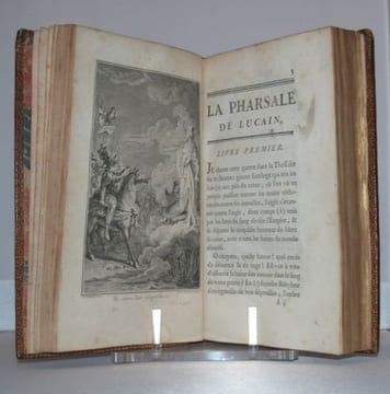 La Pharsale de Lucain. Traduite en François par M. Marmontel de l'Académie Françoise.. LUCAIN.