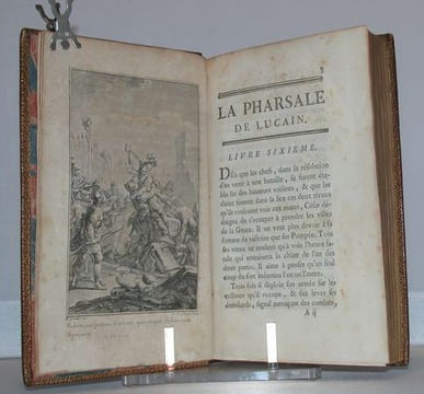 La Pharsale de Lucain. Traduite en François par M. Marmontel de l'Académie Françoise.. LUCAIN.