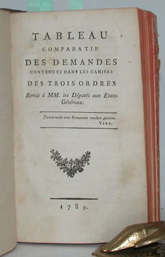 Réunion d'ouvrages sur la période révolutionnaire : Vrai miroir de la noblesse. Regardez-y, Bourgeois. 61 pp - Liste des noms des ci-devant nobles, ...
