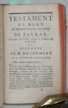 Réunion d'ouvrages sur la période révolutionnaire : Vrai miroir de la noblesse. Regardez-y, Bourgeois. 61 pp - Liste des noms des ci-devant nobles, ...
