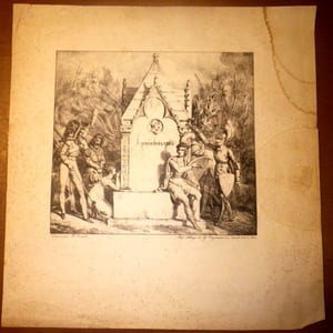 Le troubadour Français au tombeau de J. Poniatowski.