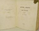 Lettres Inédites d'Albert Glatigny publiées par Albert Sanson.. GLATIGNY (Albert).