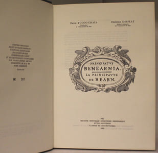 Principatus benearnia. La Principauté de Béarn.