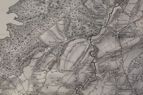 Atlas du Calvados. 35 Cartes topographiques des cantons, dressées sous les auspices du Conseil général et sous l'administration de M. Target, ...