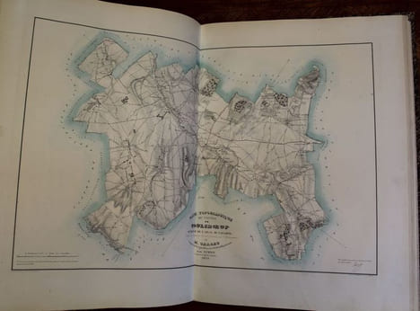 Atlas du Calvados. 35 Cartes topographiques des cantons, dressées sous les auspices du Conseil général et sous l'administration de M. Target, ...