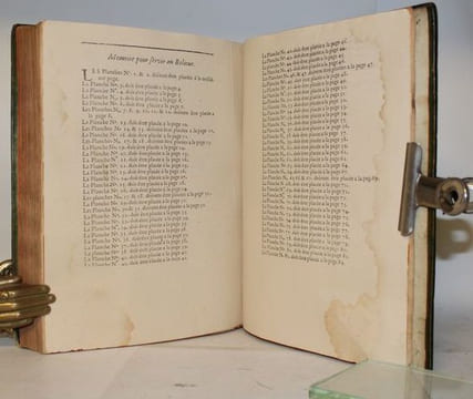 Recueil d'ouvrages curieux de Mathématique et de Mécanique ou Description du cabinet de Monsieur Grollier de Servière.. GROLLIER DE SERVIERE ...