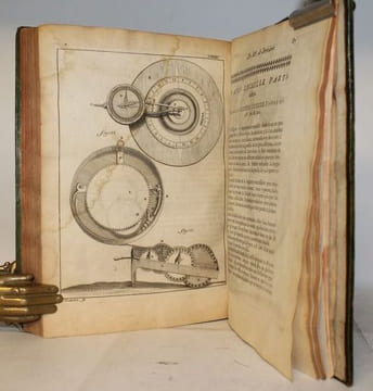 Recueil d'ouvrages curieux de Mathématique et de Mécanique ou Description du cabinet de Monsieur Grollier de Servière.. GROLLIER DE SERVIERE ...