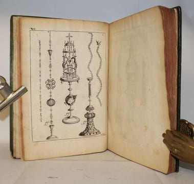 Recueil d'ouvrages curieux de Mathématique et de Mécanique ou Description du cabinet de Monsieur Grollier de Servière.. GROLLIER DE SERVIERE ...