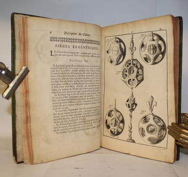Recueil d'ouvrages curieux de Mathématique et de Mécanique ou Description du cabinet de Monsieur Grollier de Servière.. GROLLIER DE SERVIERE ...
