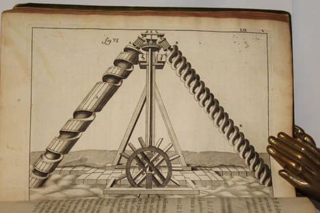 Recueil d'ouvrages curieux de Mathématique et de Mécanique ou Description du cabinet de Monsieur Grollier de Servière.. GROLLIER DE SERVIERE ...