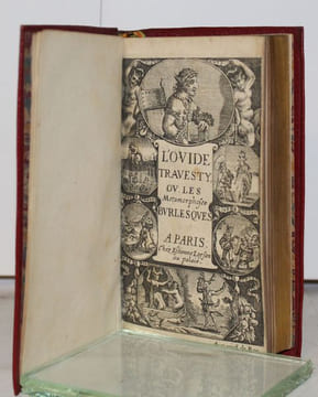 L'Ovide bouffon ou les Métamorphoses travesties en vers burlesques.. [RICHER (Louis)].