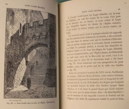 Guide descriptif du Mont-Saint-Michel.. [GUIDE] CORROYER (Edouard).
