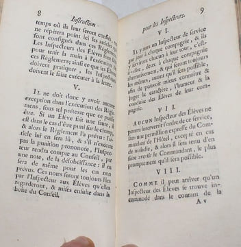 Réglemens généraux arrêtés par Monseigneur le Duc de Choiseul, Ministre et Secrétaire d'Etat de la Guerre, Surintendant de l'Hôtel de l'Ecole Royale ...