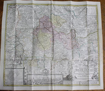BRANDEBOURG - MISNIE - LISENACH - HIDELSHEIM.. [ALLEMAGNE] SEUTER (Matthaeus) - HOMMAN (Johann Baptist).