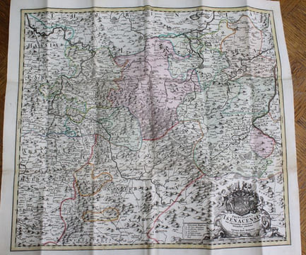 BRANDEBOURG - MISNIE - LISENACH - HIDELSHEIM.. [ALLEMAGNE] SEUTER (Matthaeus) - HOMMAN (Johann Baptist).