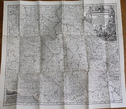 BRANDEBOURG - MISNIE - LISENACH - HIDELSHEIM.. [ALLEMAGNE] SEUTER (Matthaeus) - HOMMAN (Johann Baptist).